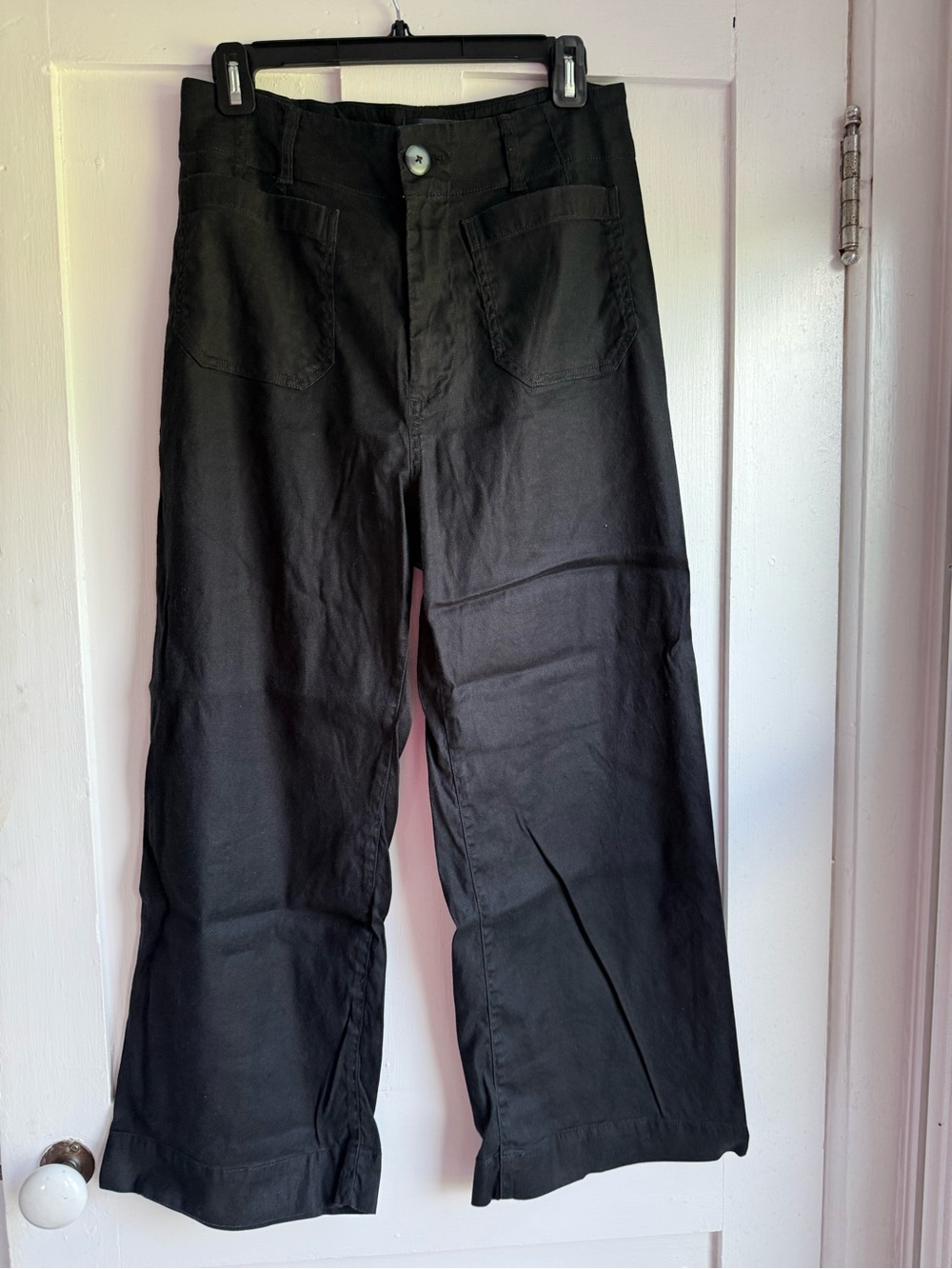 Maeve Collete Black Pants From Anthropologie